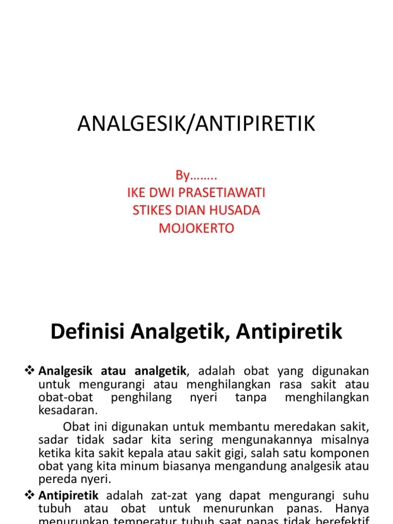 ANALGESIK | PDF