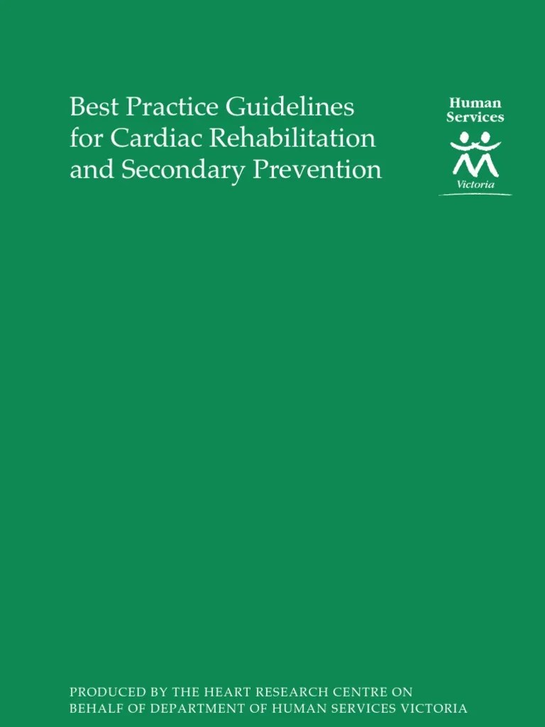 Cardiac Rehab Guidelines Physical Exercise Physical Therapy