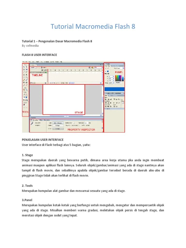 Tutorial Macromedia Flash 8