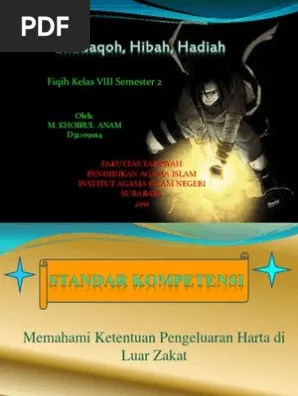 PWR Point Shodaqoh Hibah Hadiah | PDF