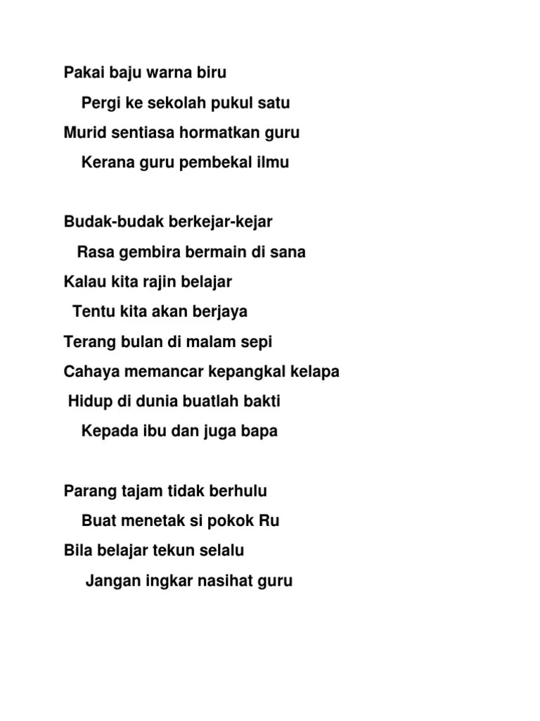 Pantun Nasihat Negeri Sembilan