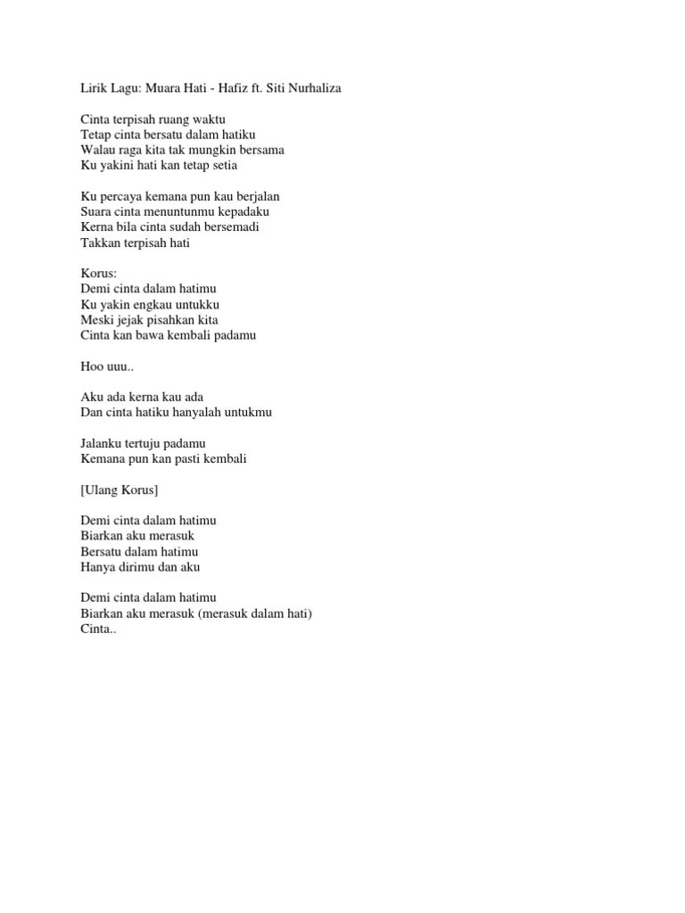 Lirik Lagu | PDF | Lagu | Musik Pop