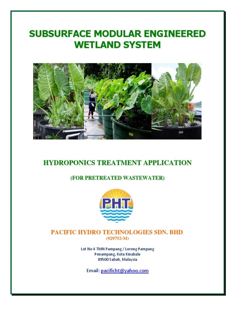 Subsurface Modular Engineered Wetland System2012Pht01 Sewage