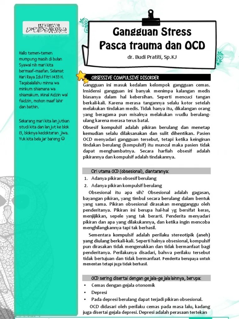 GANGGUAN STRES PASCA TRAUMA
