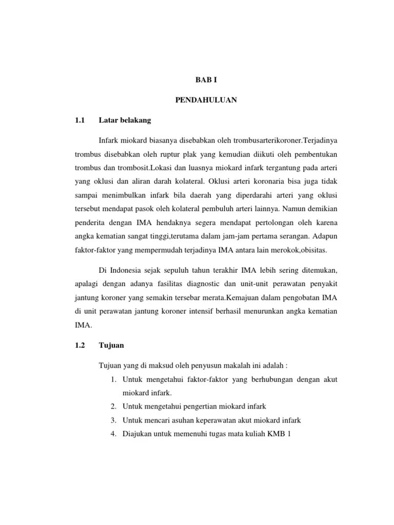 makalah miokard infark