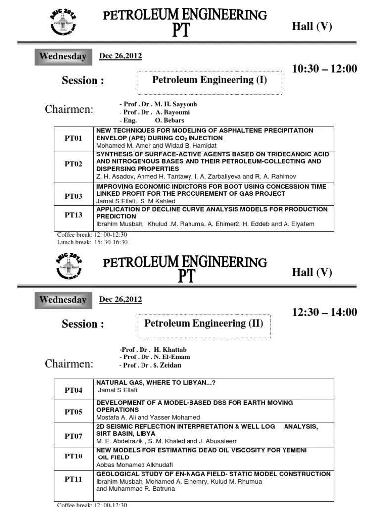 Petroleum Engineering