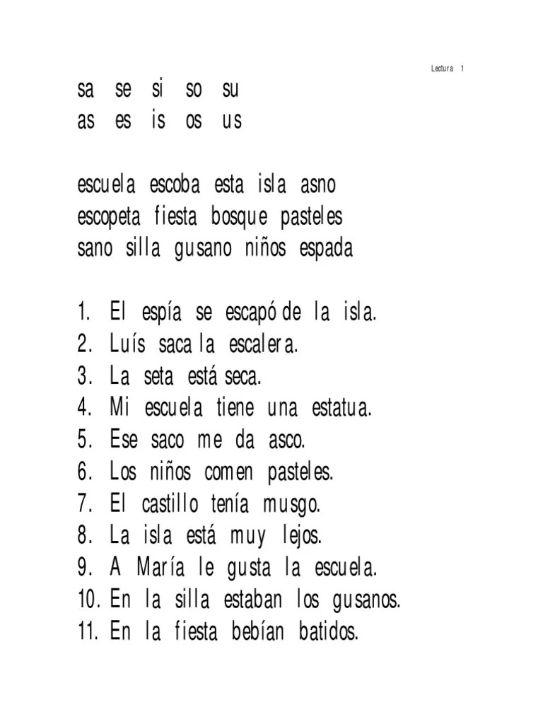 Aprendiendo silabas inversas