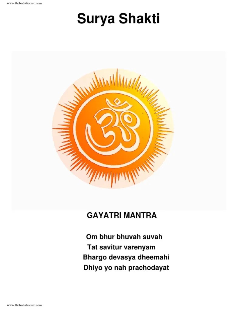 Surya Shakti by M.D. Mohan Chute PDF