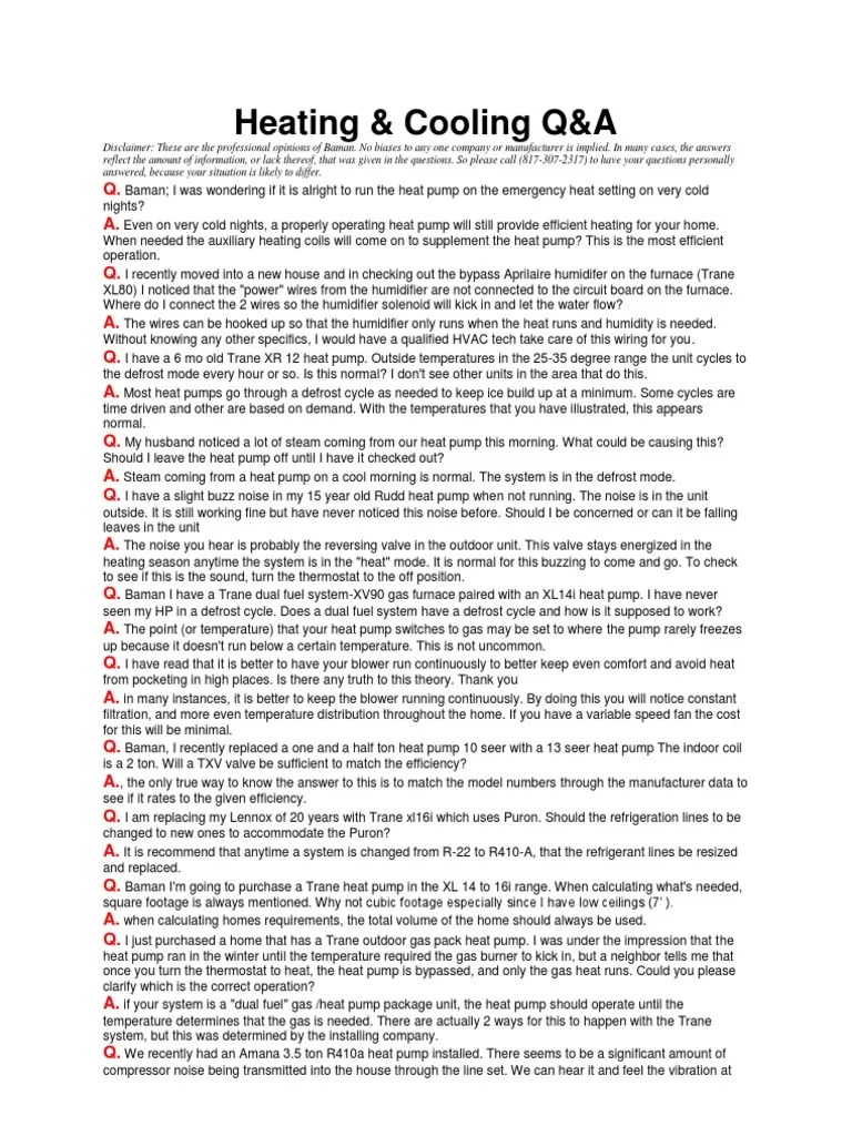 Optimizing Home Comfort and Efficiency Answers to Common Heating