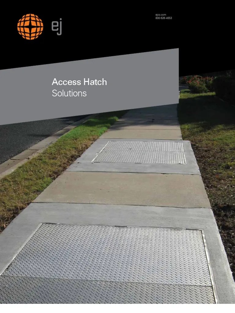 Light & Heavy Duty Access Hatches EJ Door Elevator