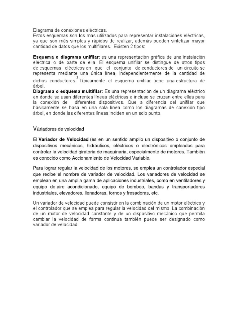 Diagrama de Conexiones Eléctricas | PDF | Física | Electricidad