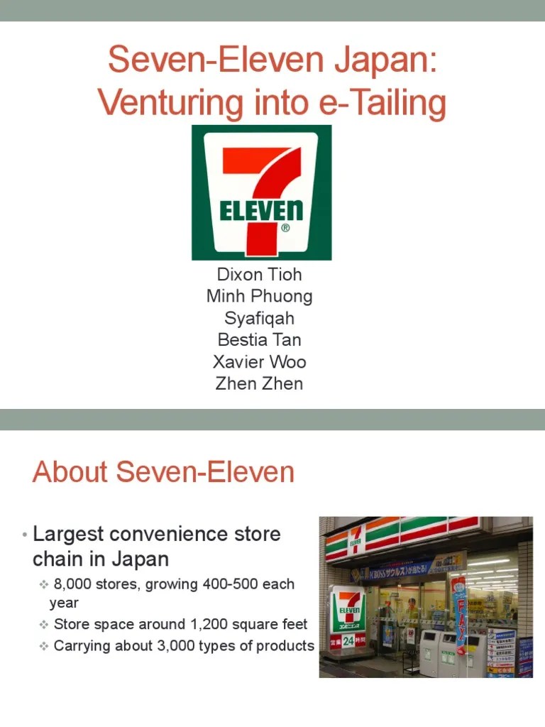 7 Eleven Japan Map Seven Eleven Japan.pdf Convenience Store E Commerce Free 30day
