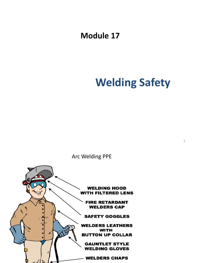 Module 17 Welding Safety