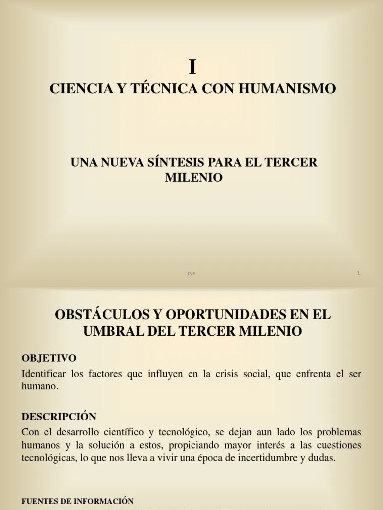 Ciencia y Tecnica Con Humanismo Tecnología Ciencia