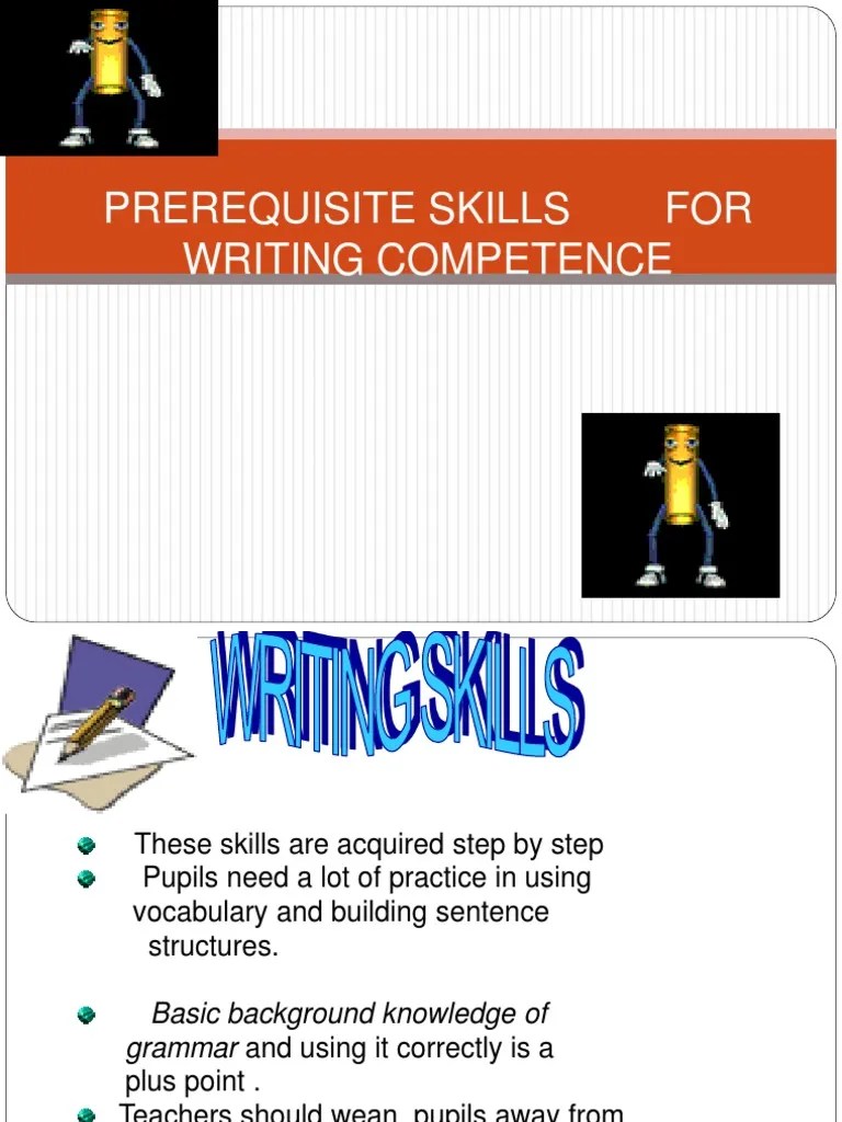 Writing SkillsWRITING SKILLS PDF