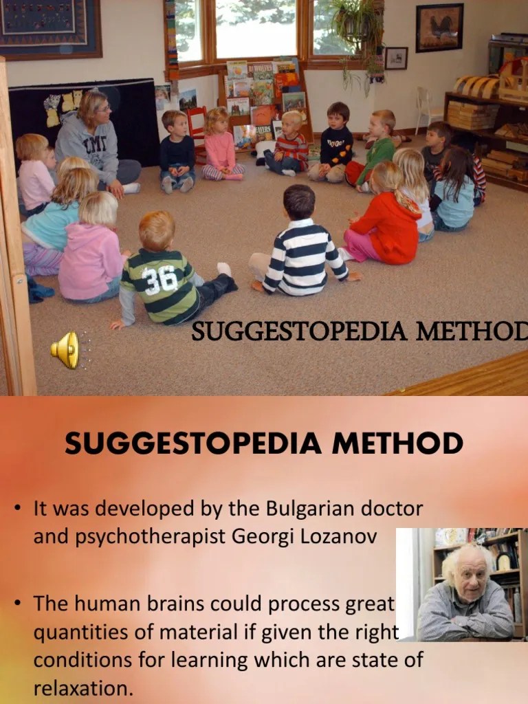 Suggestopedia Method Teachers Classroom