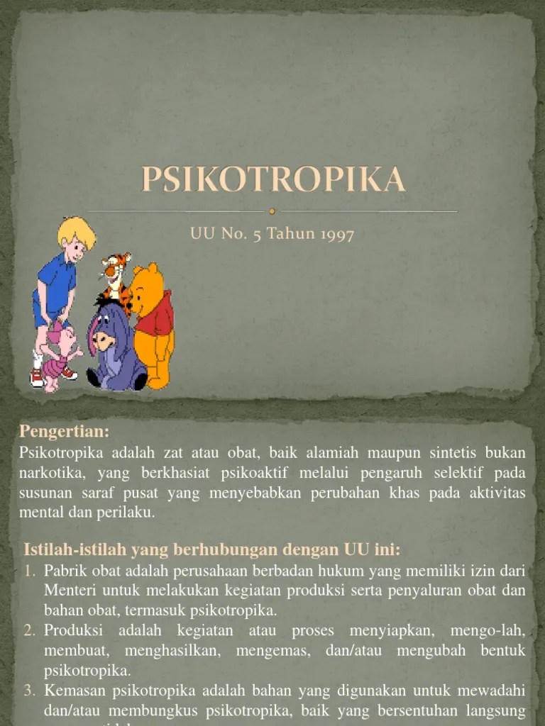 PSIKOTROPIKA | PDF