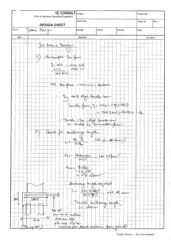 Tie Rod Calculation PDF