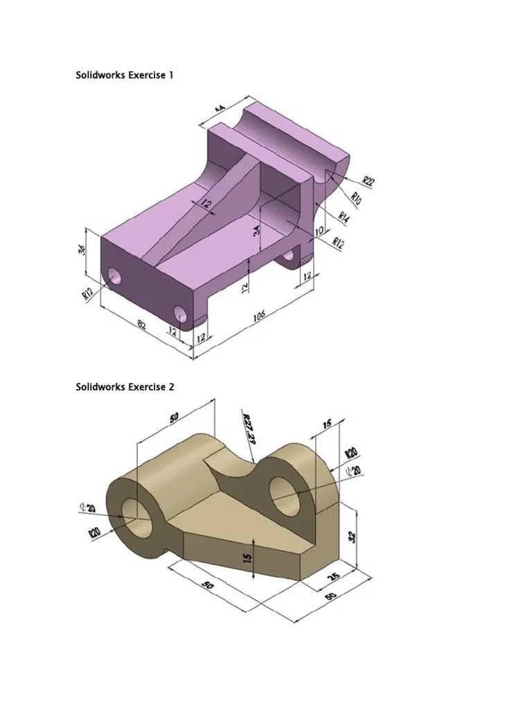 Solidworks Exercise Computer Aided Design Pump