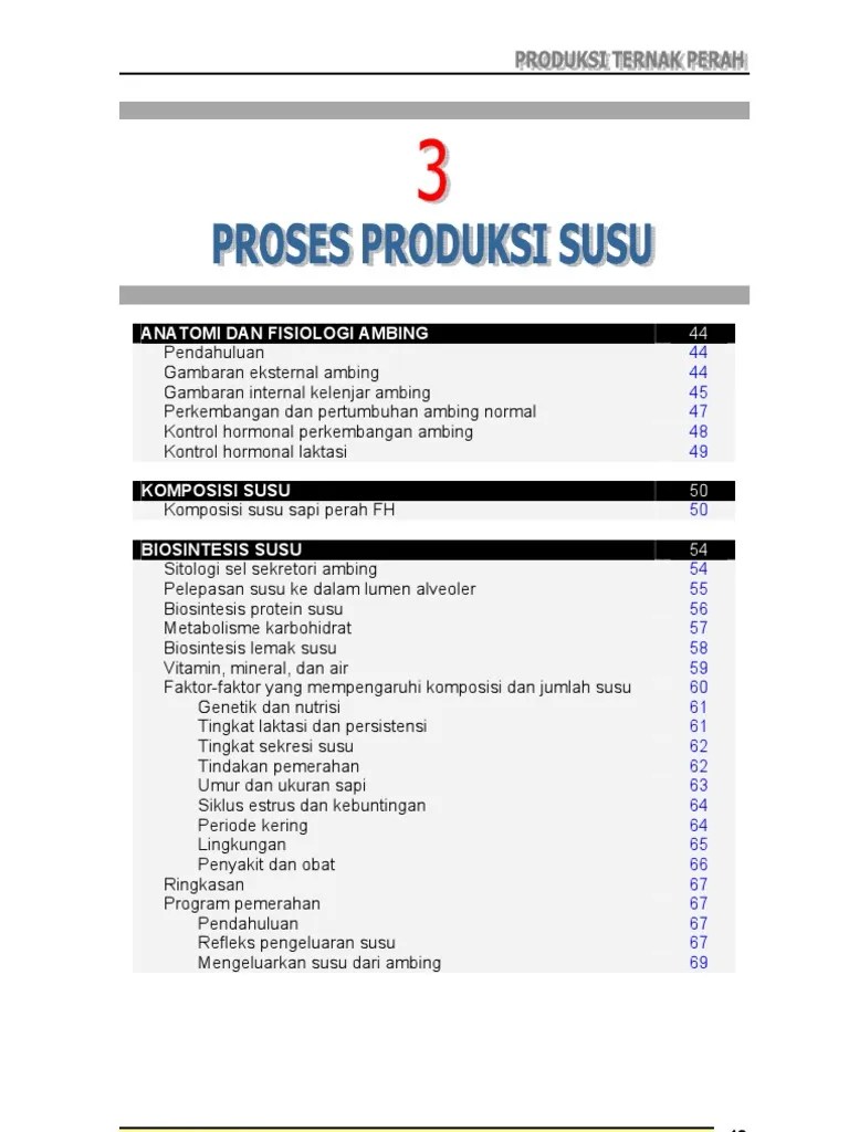 PTP 2007 3 Proses-Produksi-Susu | PDF
