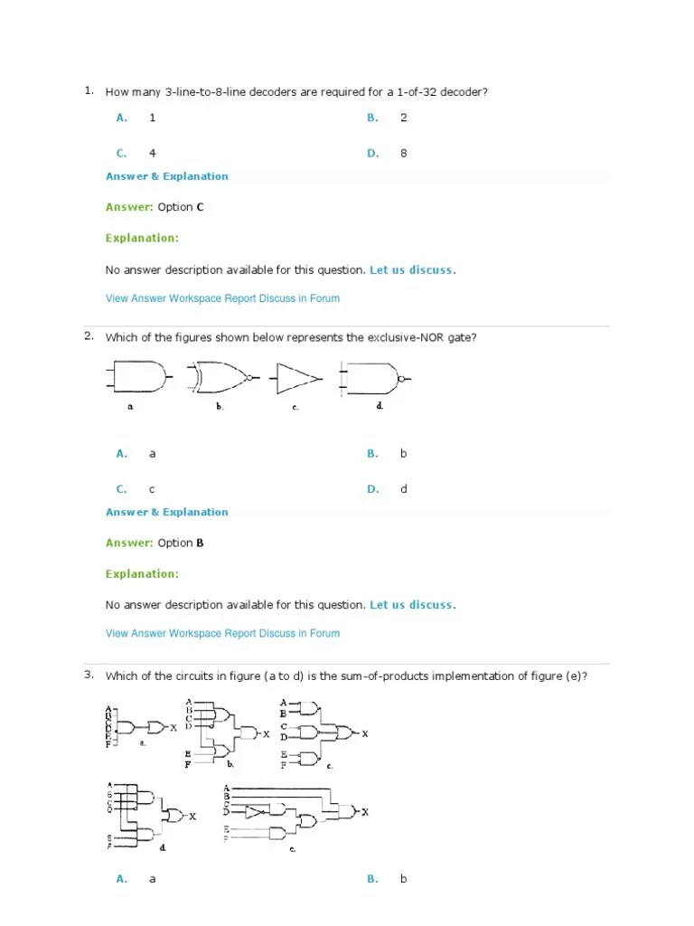 Combinational Logic Circuits PDF Logic Areas Of Computer Science