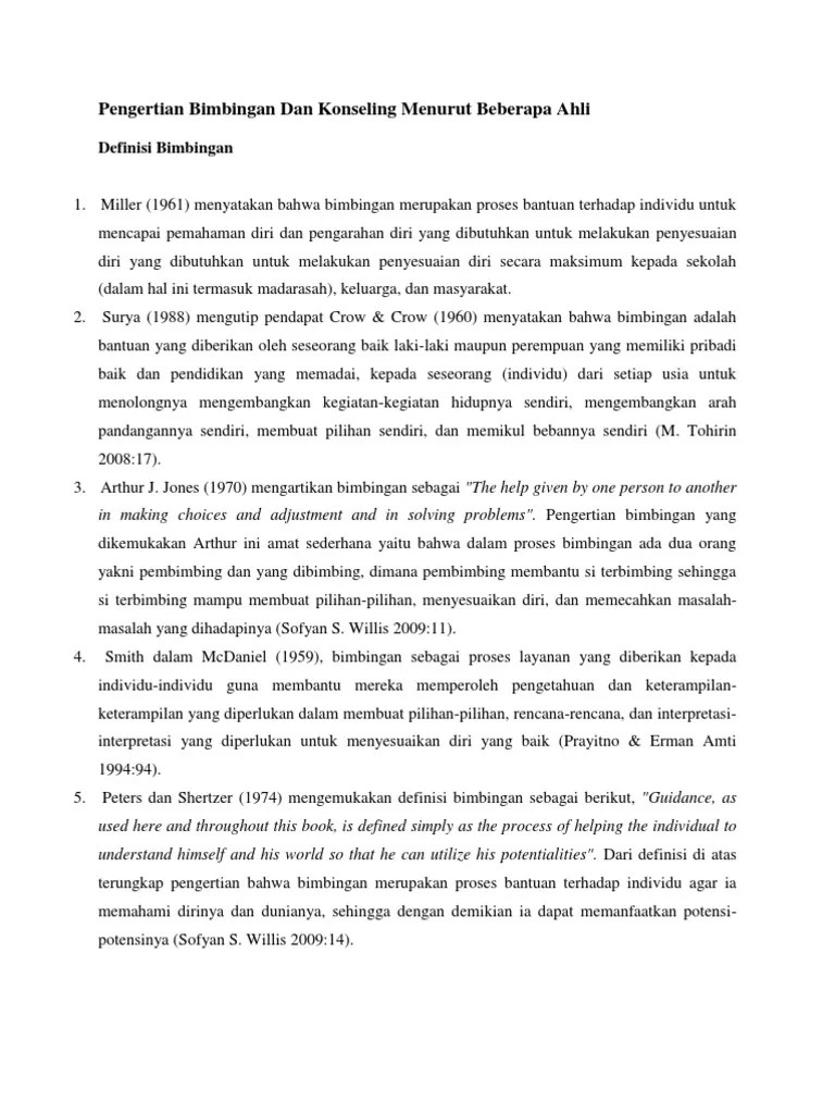 Jelaskan Pengertian Bimbingan Dan Konseling - Foto Modis