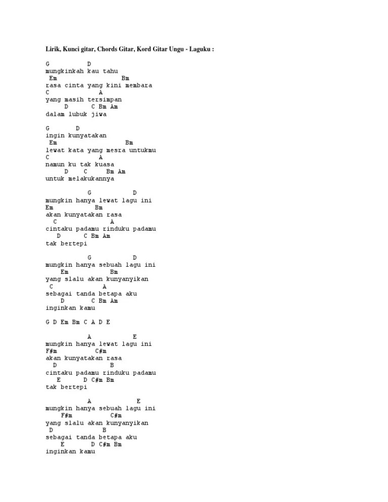 Chord Lagu Melly Goeslaw Chordtela