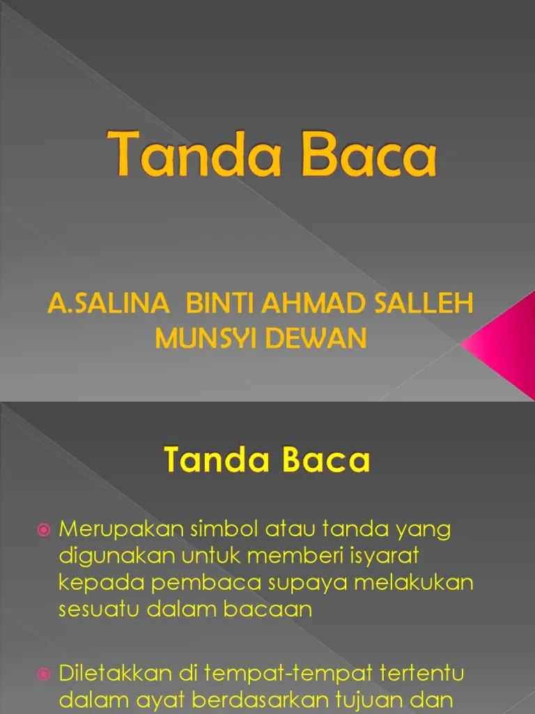 Ejaan Dan Tanda Baca
