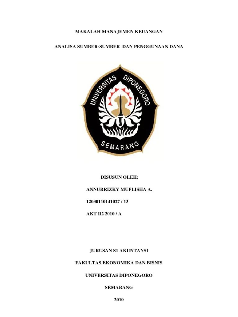 Makalah Manajemen Keuangan PDF