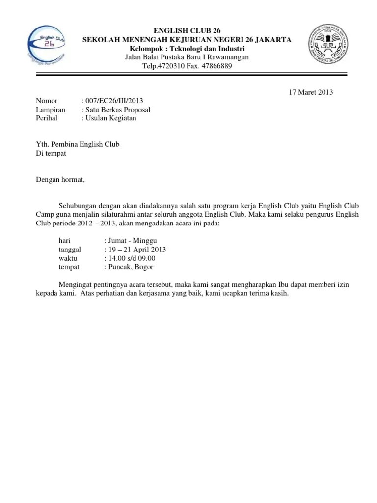 Proposal English Camp | PDF