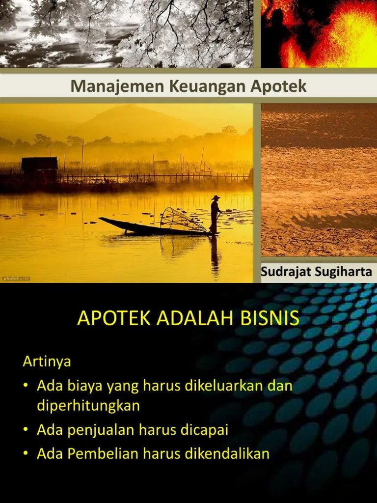 Manajemen keuangan apotek