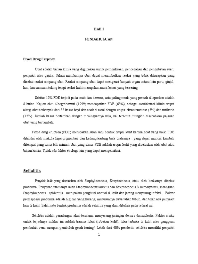 Fixed Drug Eruption PDF