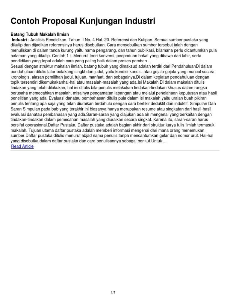 Contoh Proposal Kunjungan Industri.pdf