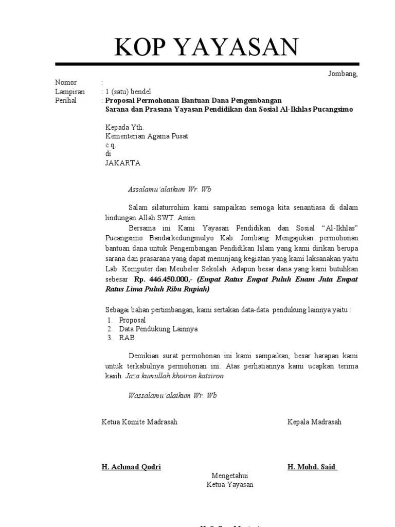 Contoh Proposal Sarana Prasarana Olahraga Pdf Berbagai