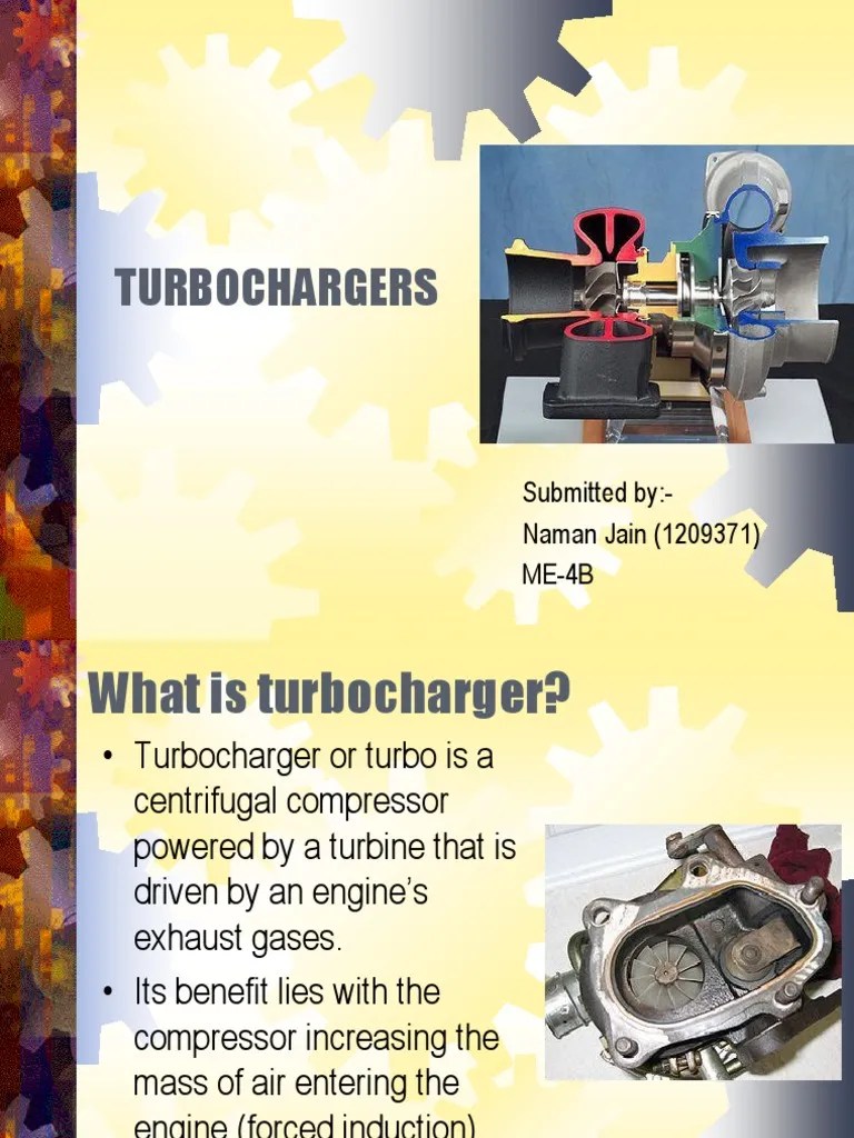 06 Supercharging and Turbocharging PDF Turbocharger Systems