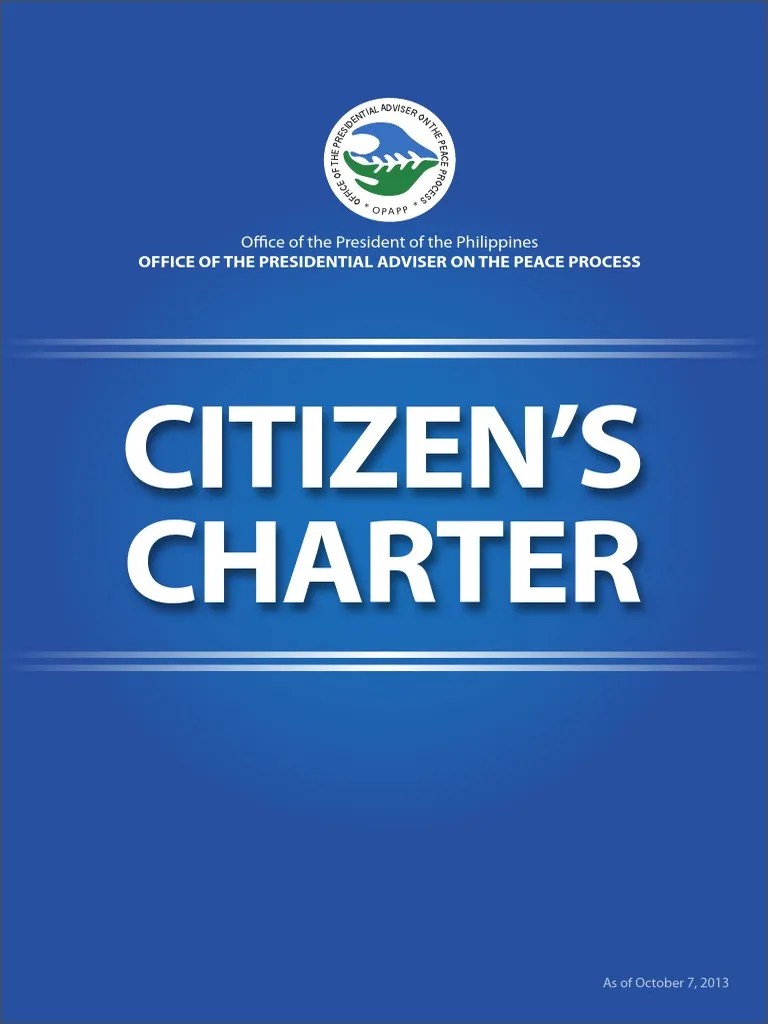 Citizen's Charter Peace Ethical Principles