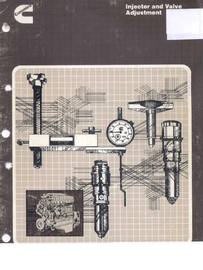 Injector Valveadjustment | PDF | Fuel Injection | Piston