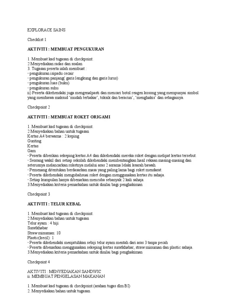 Contoh Soalan Explorace Adinasinc