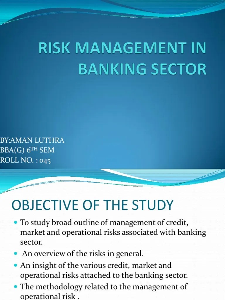 Risk Management in Banking Sector Operational Risk Banks Free 30