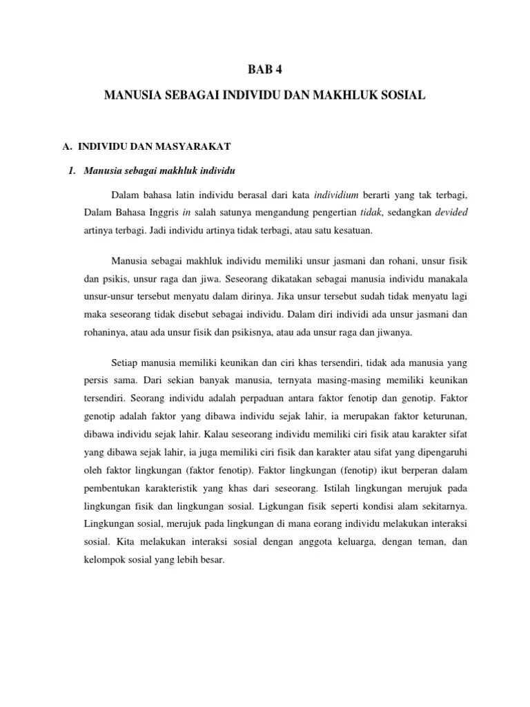 Apakah Yang Dimaksud Dengan Manusia Adalah Makhluk Sosial