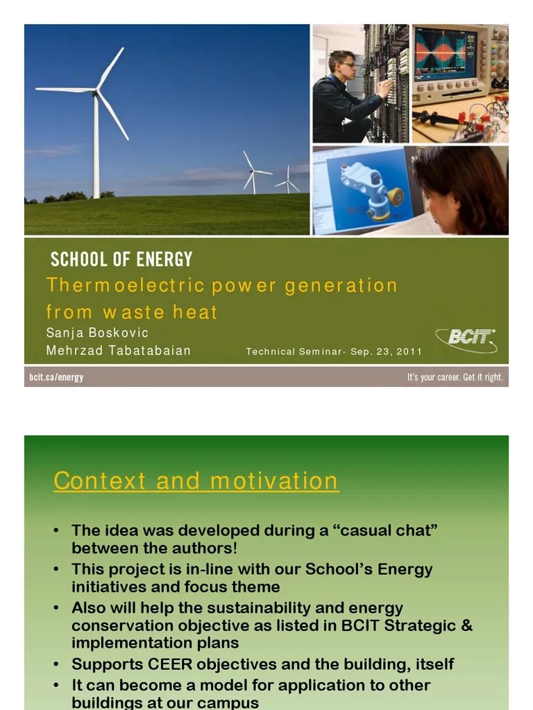 Thermo Power Generation Tech Seminar PDF Boiler Nature