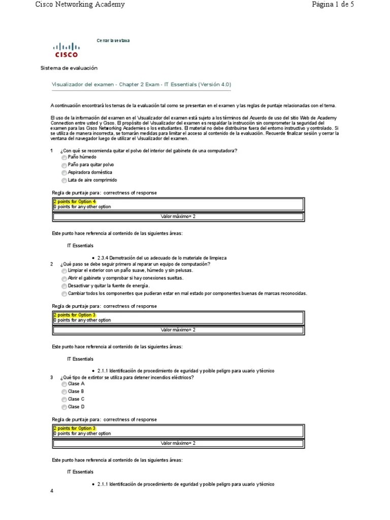Examen 2 Itessentials Ferramentas Aterro