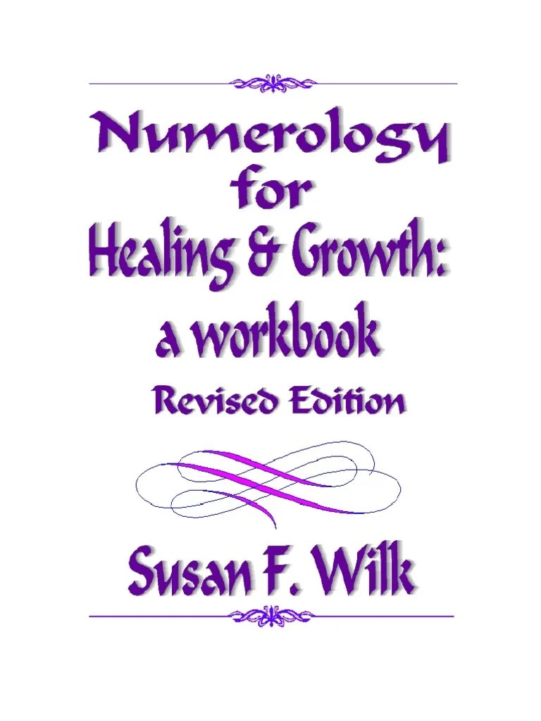 Numerology Book Spirituality Self