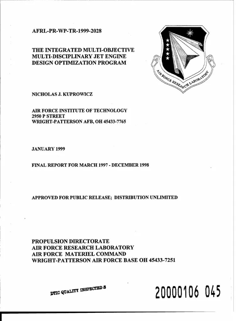 Jet Engine Design PDF PDF Drag (Physics) Subroutine