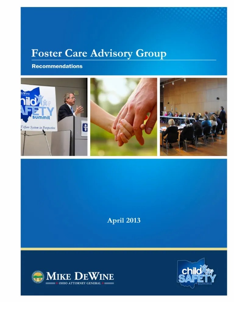 Foster Care Advisory Group Legal Guardian Foster Care