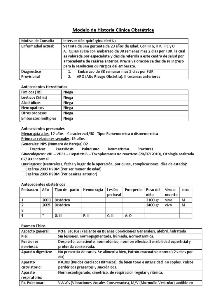 Modelo De Historia Personal Financial Report