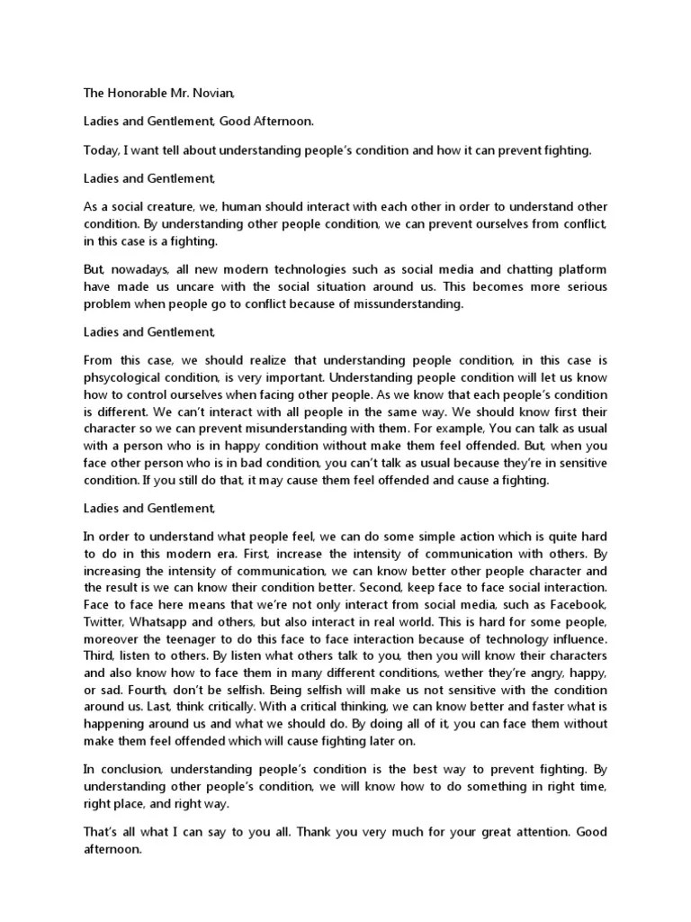 Speech Script Digital & Social Media Social Media Free 30day