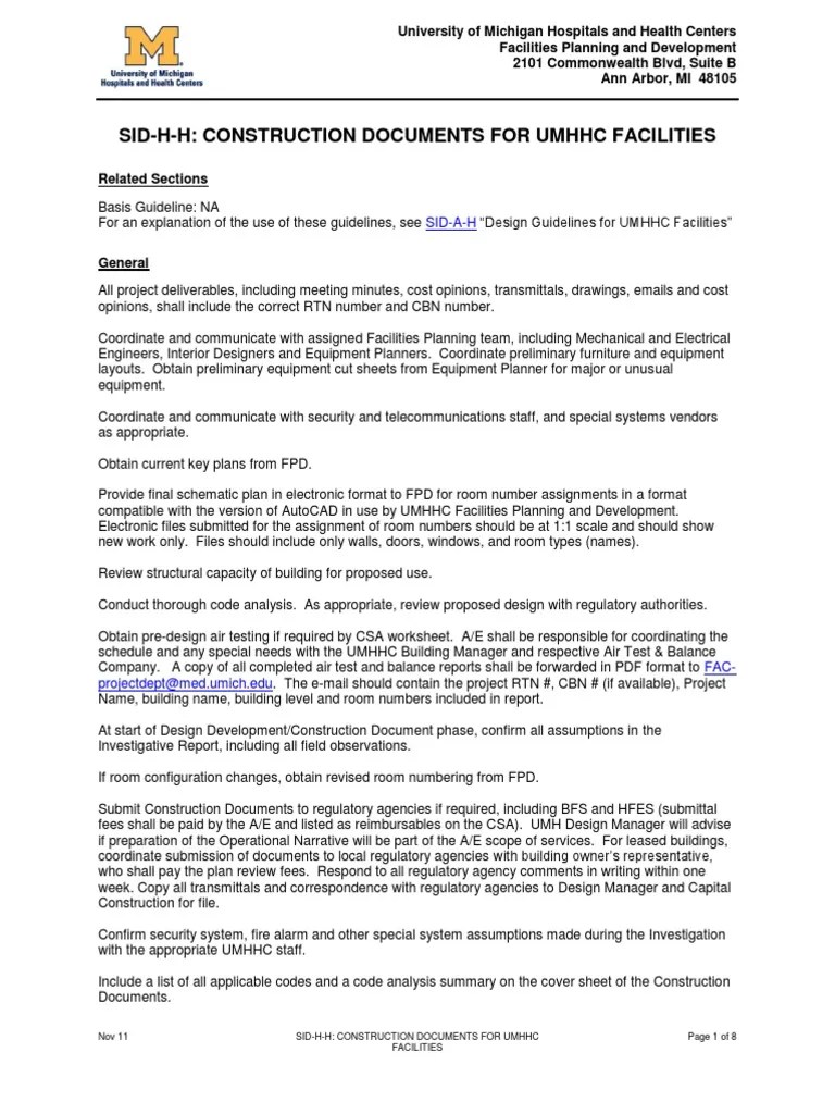 Construction Documents Samples Specification (Technical Standard) Wall