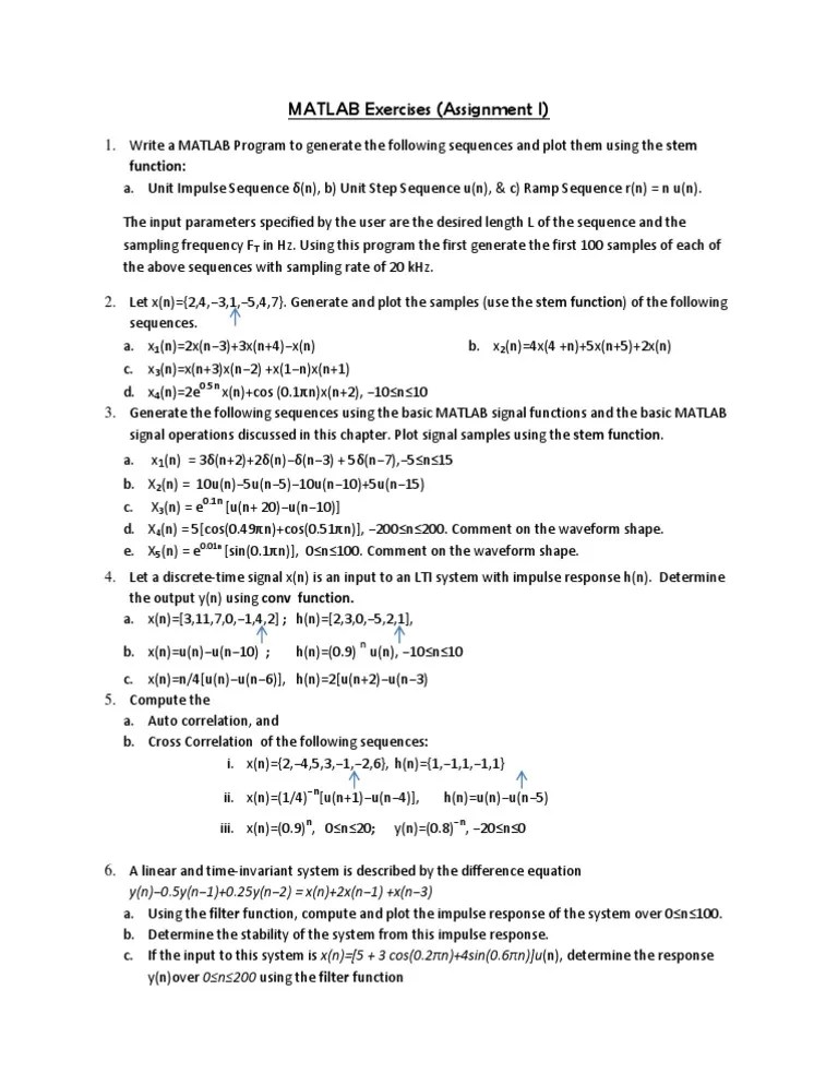 MATLAB Exercises.pdf