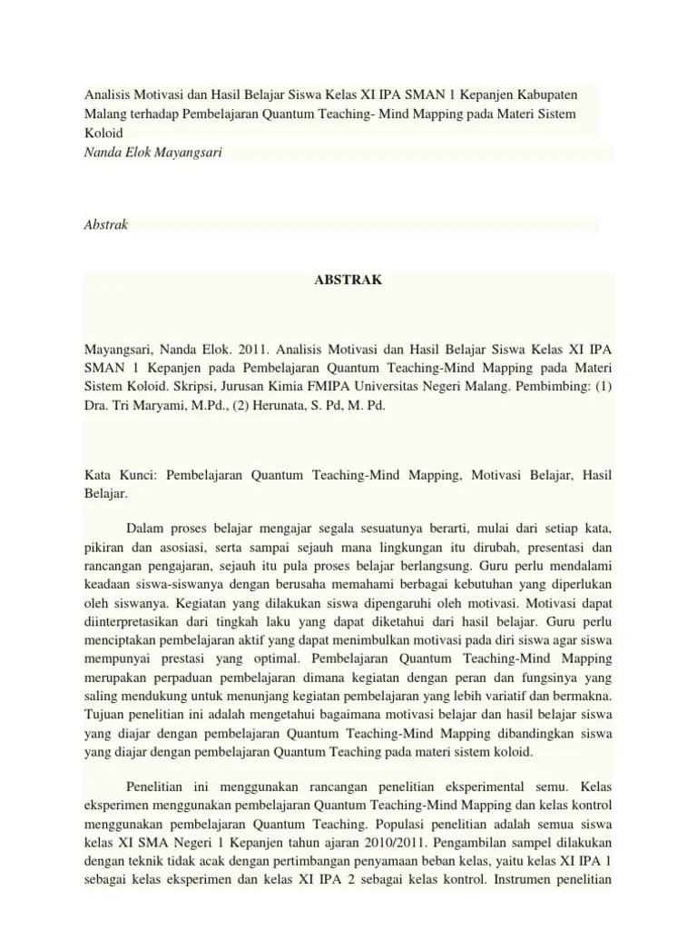 Contoh Proposal Skripsi Pendidikan Kimia Pdf Berbagi Contoh Proposal